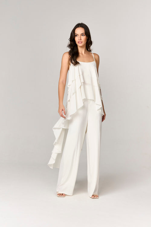 BLUSA TUNICA COM BABADOS
