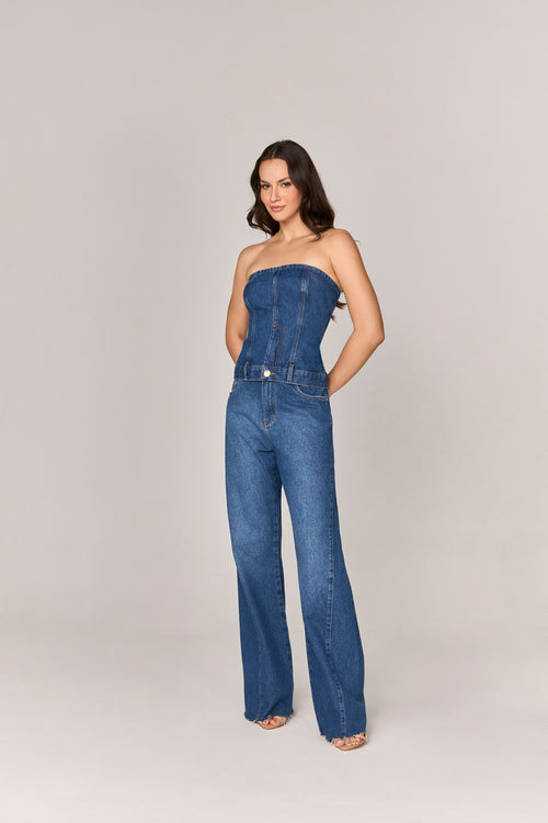 BLUSA CORSET JEANS