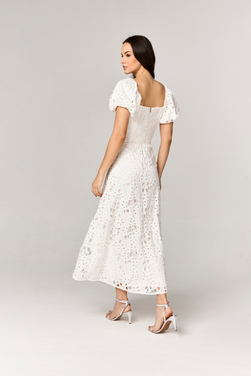 VESTIDO LONGO DE LAISE COM OMBRO A OMBRO