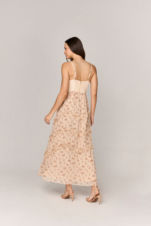 VESTIDO MIDI ESTAMPADO