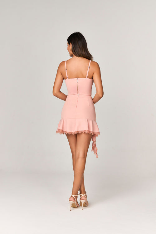 CONJUNTO SAIA E BLUSA COM RENDA