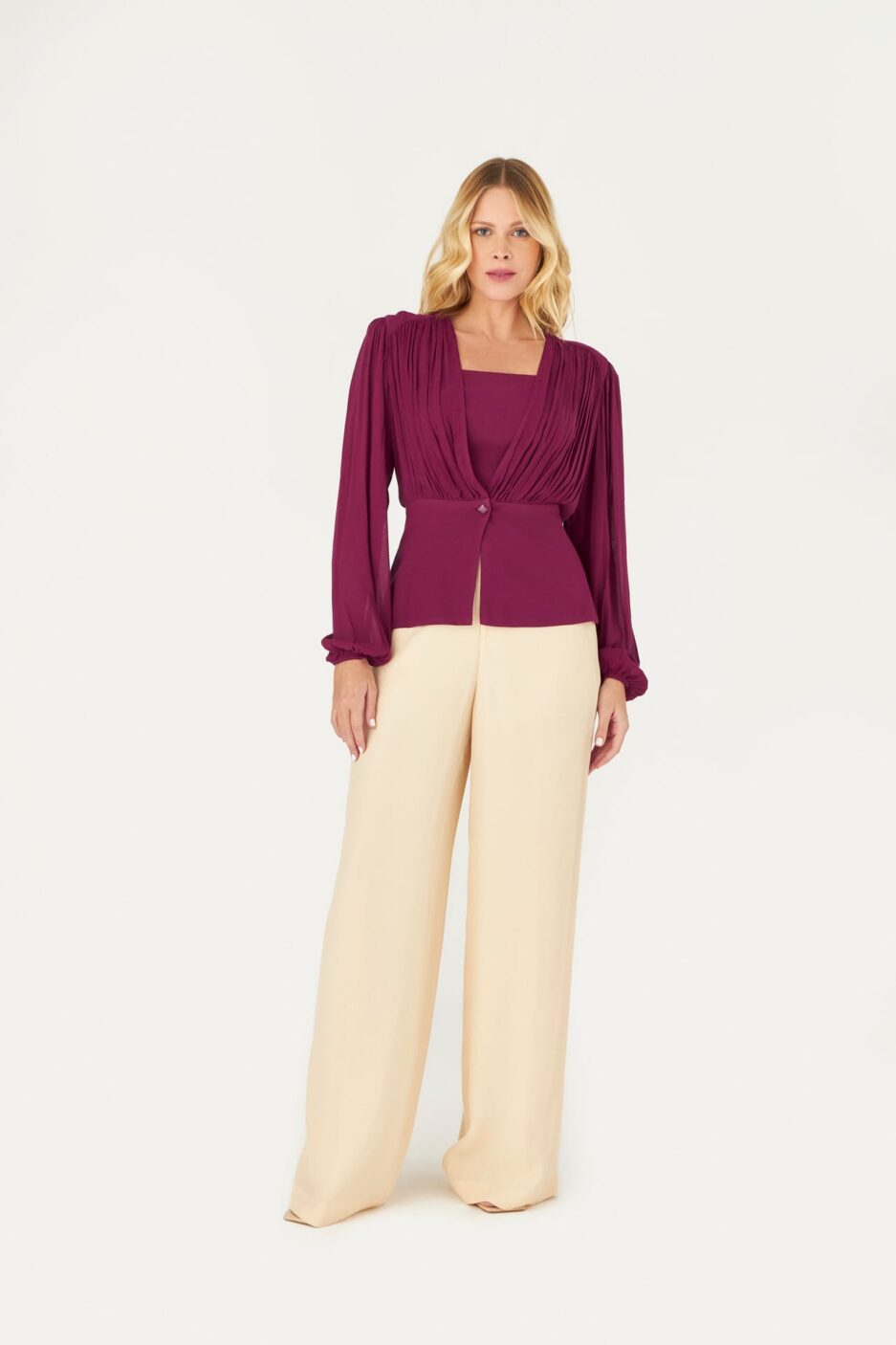 Calca Pantalona Com