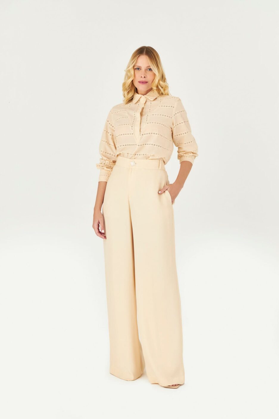 Calca Pantalona Com