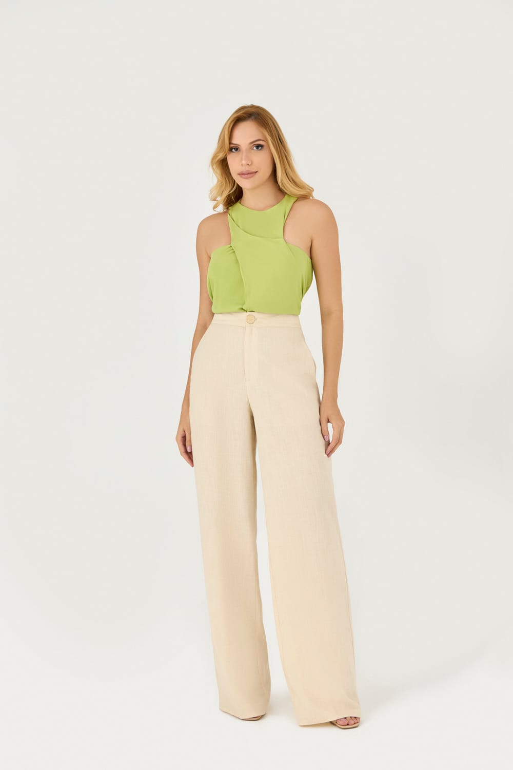 10626806 F OFF Calca Detalhe Botao