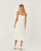 Saia Midi Com Detalhe Pregas
