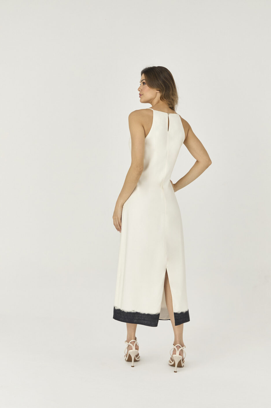 Vestido Longo Estampa Localizada