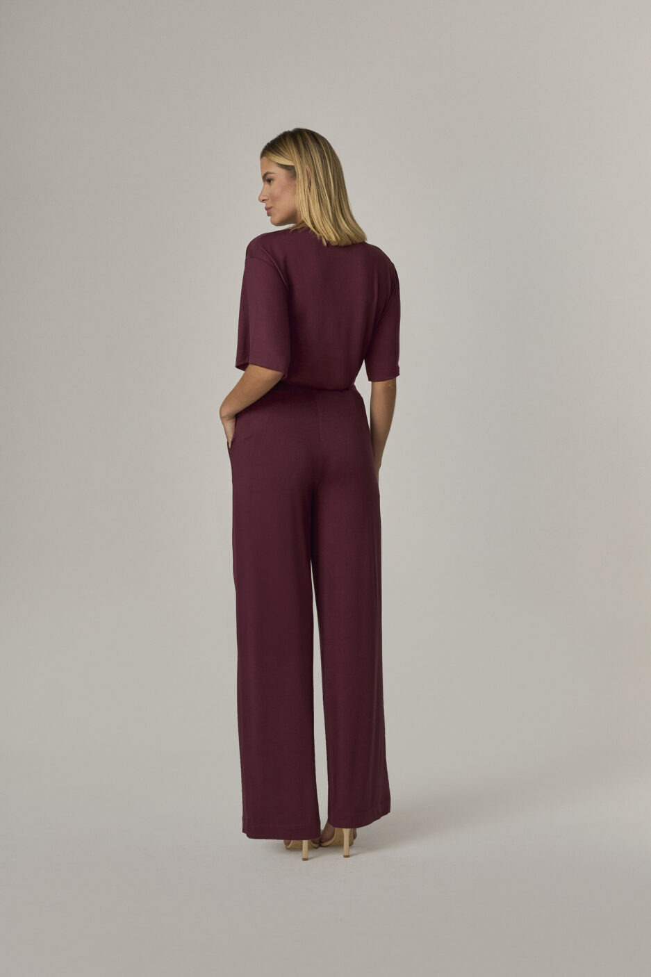 Calca Pantalona De Malha