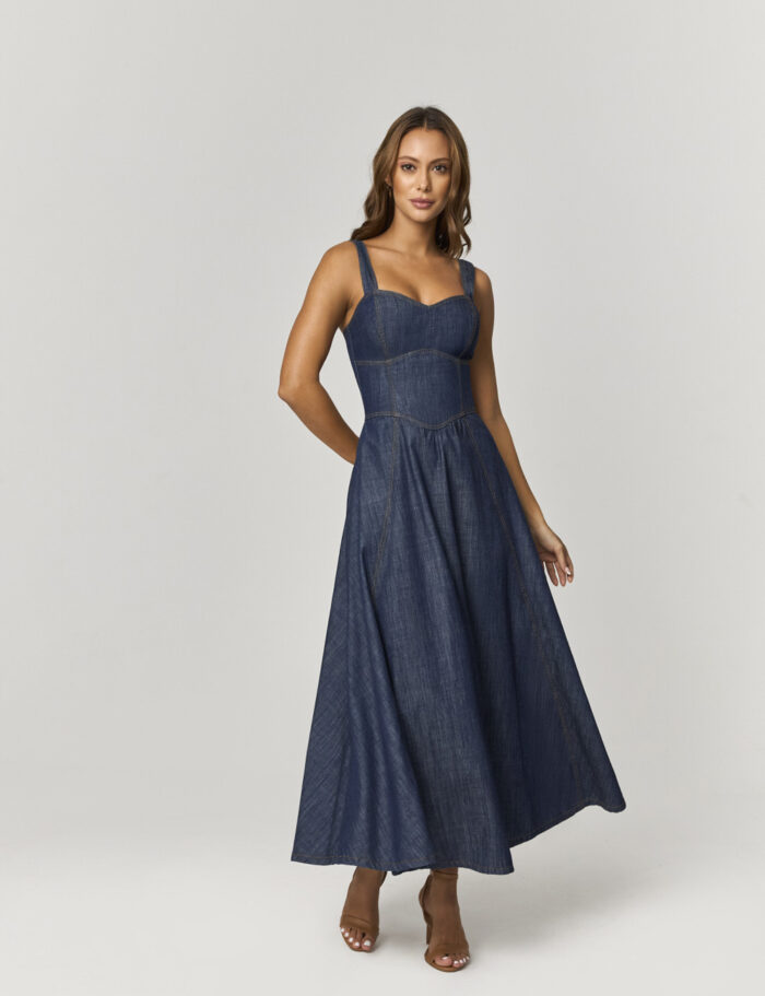 Vestido Curto Jeans