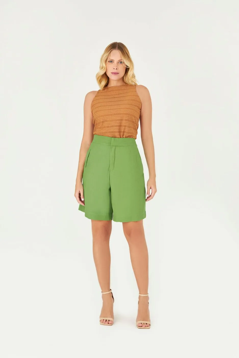 Blusa Regata De Tela