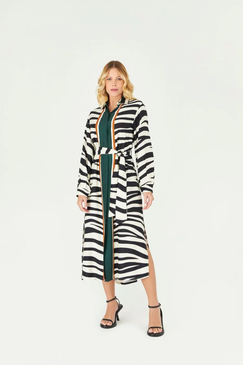 Vestido Chemise Estampado