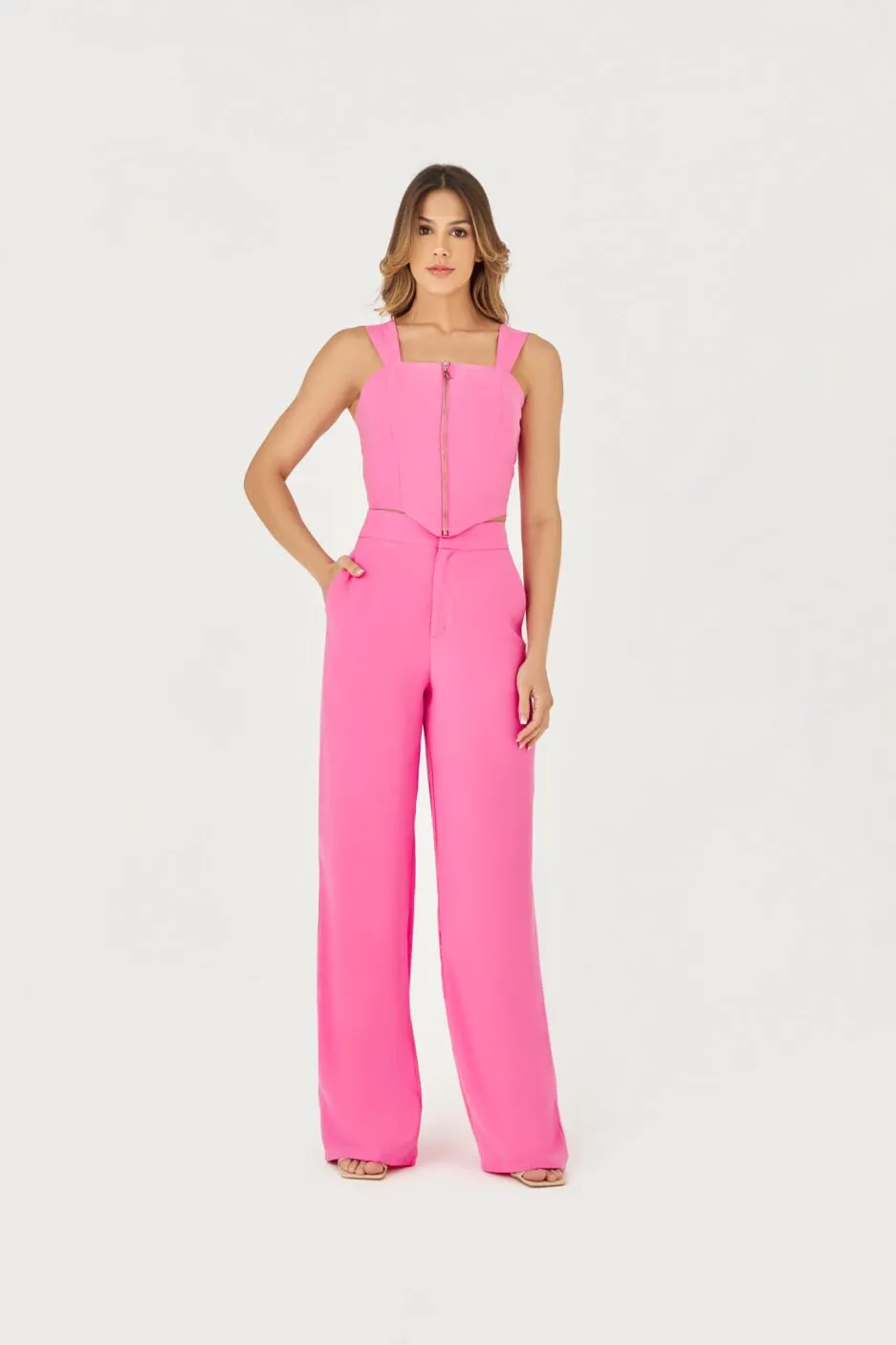 Calca Pantalona Com