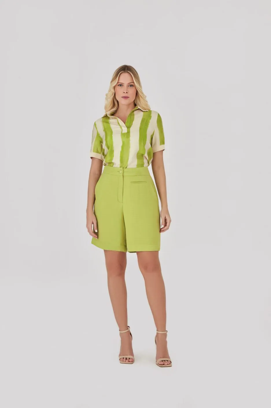 T-shirt Polo Estampada