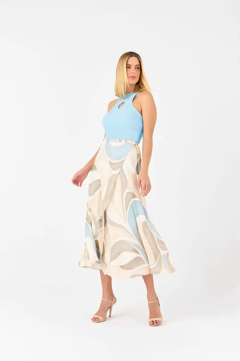 Blusa Regata Detalhe Bordado Coracao