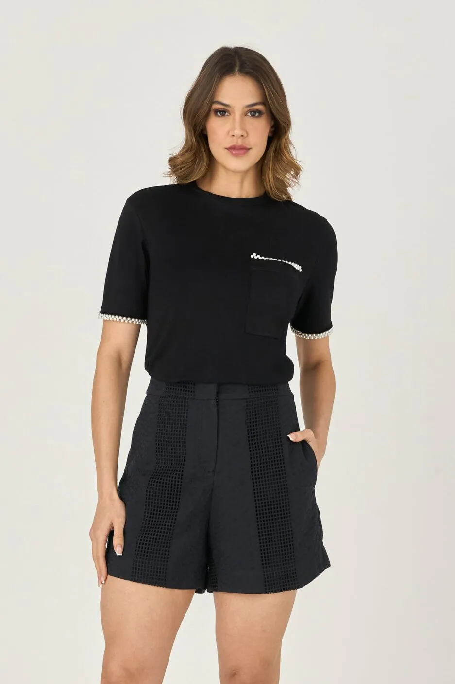 Short Detalhe De Laise