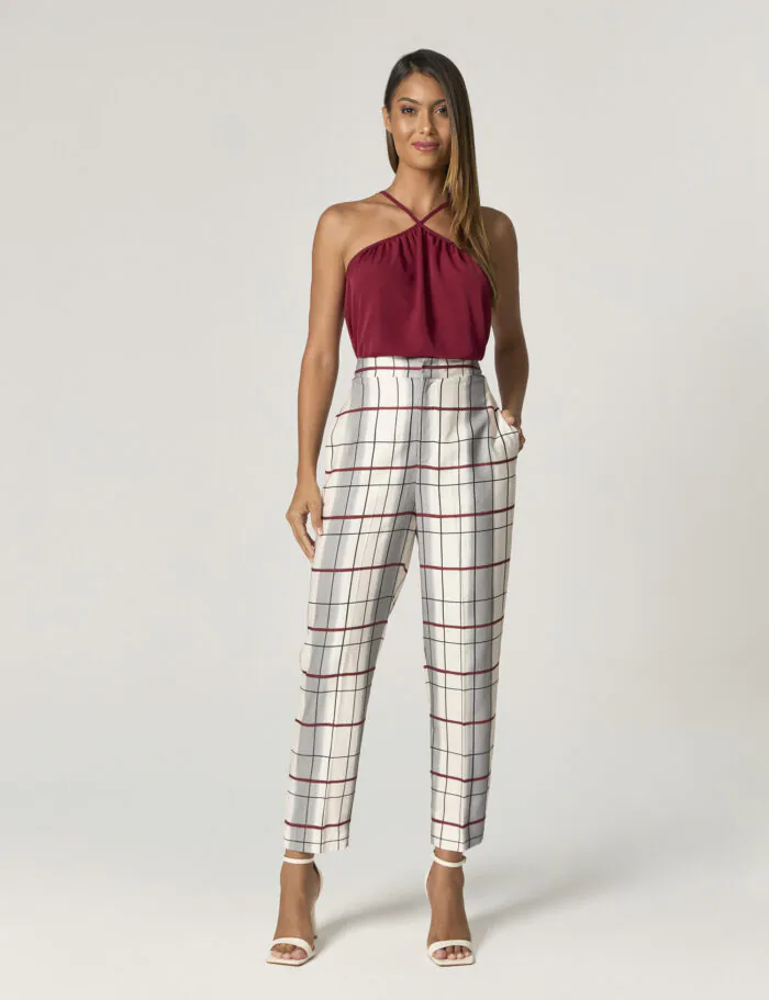 Blusa Regata Com Transpasse