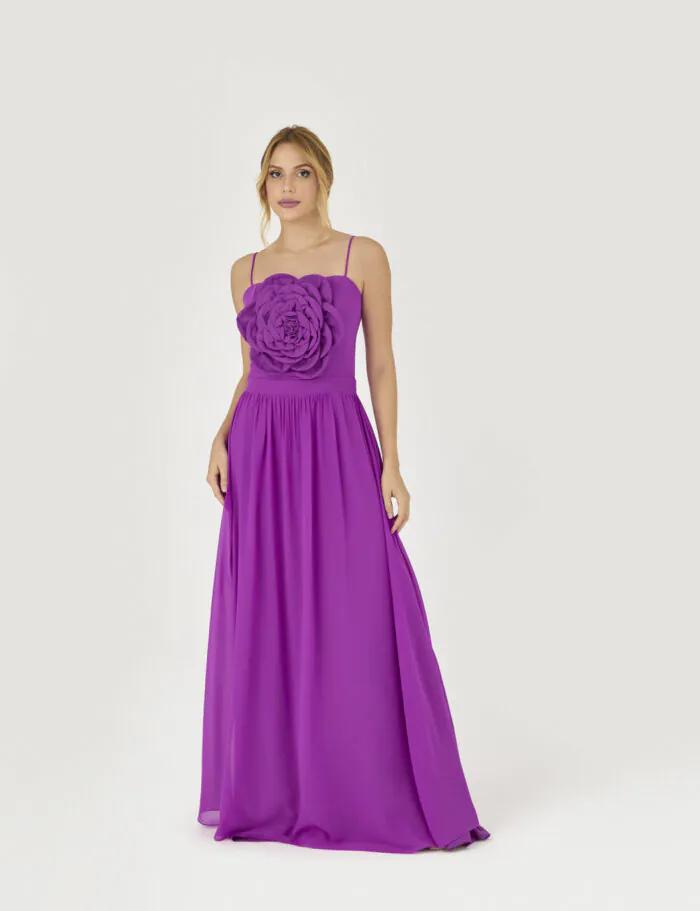 Vestido Longo Maxi Flor